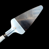 Stainless Steel Pizza & Cake Carry Scoop Shovel With Side Cutter