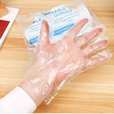 Pack Of 100pcs Multi-Purpose Disposable Plastic Hand Glove