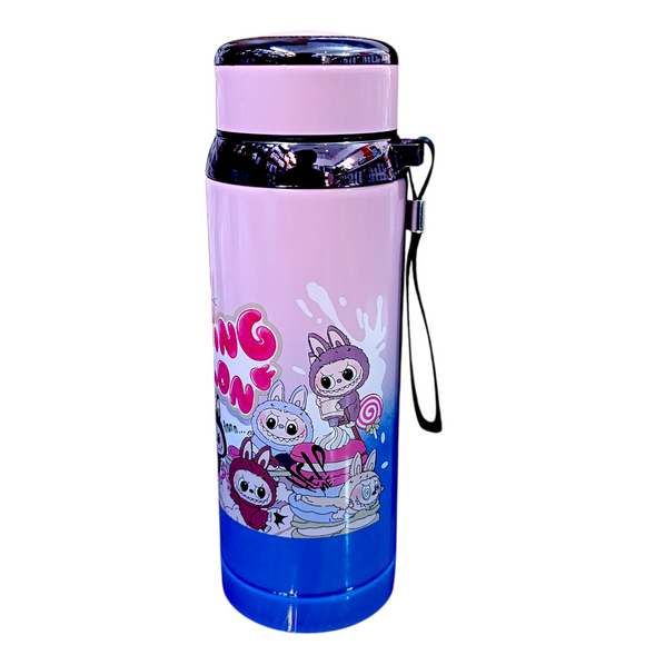 Sports Stainless Steel 800ml Water Bottle Hot & Cool ( Random Colors Will Be Sent)