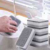 Pack Of 3pcs Hard Scrub Cleaning Dish Washing Foam Sponge