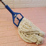 Moosi Stainless Steel Regular Use Floor Cotton Mop (Random Color Will Be Sent)