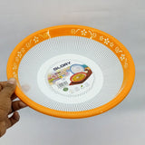 Glory Plastic Roti Serving Chabbi Chapati and Nan Serving Plate (Random Colours Will be Sent)