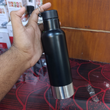 Sport Stainless Steel 600ml Water Bottle Hot & Cool ( Random Colors Will Be Sent )