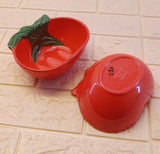 Tomato Shape Small-Size Melamine Plastic Sauces & Salad Serving Bowl