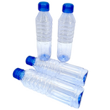 Surprise Pack Of 4pcs Plastic 1-Litre Fridge Water Bottle ( Random Colors Will Be Sent )