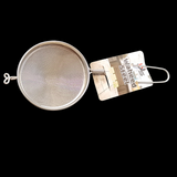 Stainless Steel Double Net Fine Mesh Large-Size Tea Strainer / Chaani