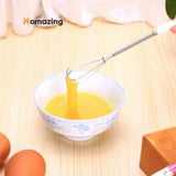 Stainless Steel Mini Egg Coffee Beater Mixer (Random Colors Will be sent)