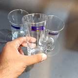 Delisoga J7022-3 Pack Of 6pcs 280ml Glass Tumbler Set
