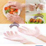 Pack Of 100pcs Multi-Purpose Disposable Plastic Hand Glove