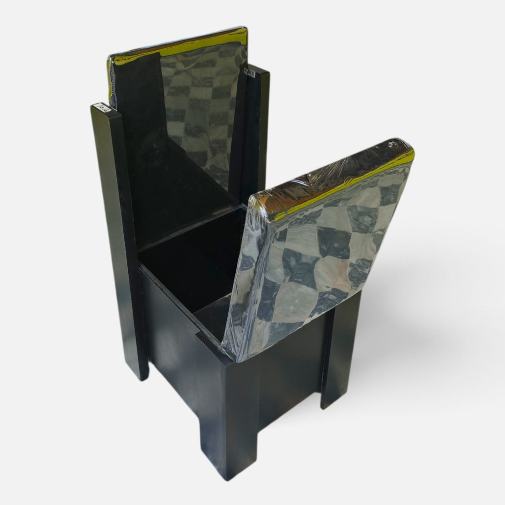 3-in-1 Foldable Chair Iron Stand & Storage Box