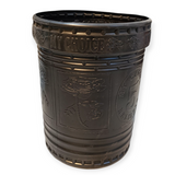 Black Coloured Large-Size Plastic Dustbin(No-5)