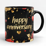 Happy Anniversary Printed High Quality Premium Ceramic 250ml Mug