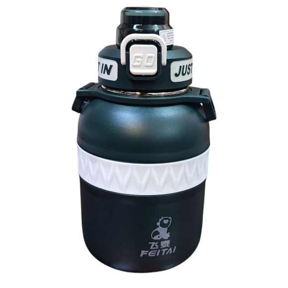 Just in Vacuum Stainless Steel 800ml Water Bottle Hot & Cool(Random Colors Will be sent)