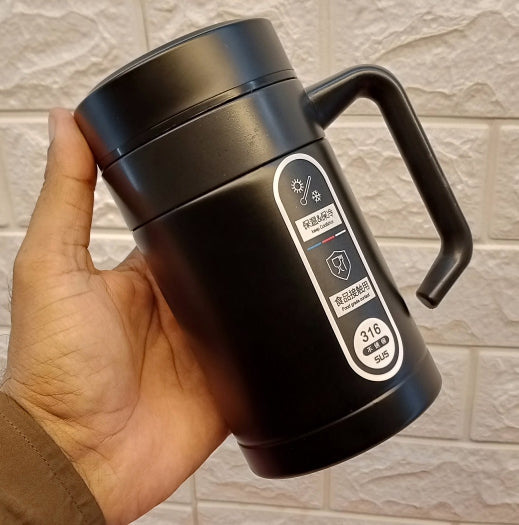 Stainless  500ml Insulated Coffee & Tea Thermal Travel High Quality  Mug