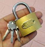 Guanmao Metal 50mm Medium-Size Lock With ( 3-Keys )
