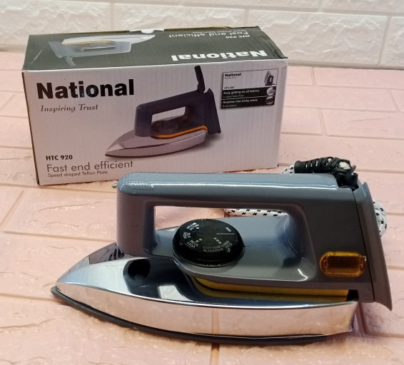 National Inspiring Trust HTC-197 Deluxe Dry Iron ( 2 Years Warranty)