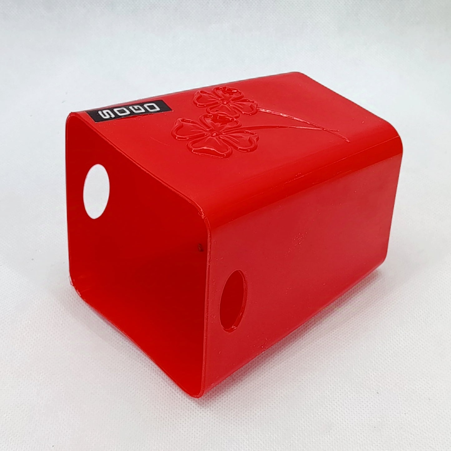 Omega Medium-Size Plastic Square Shape Storage Basket ( Random Colors Will Be Sent )
