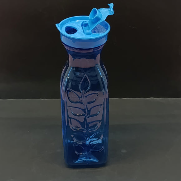 Surai Transparent Plastic 1.7-Litre Pet Kitchen Multi-Purpose Oil & Water Bottle ( Random Colors Will Be Sent )