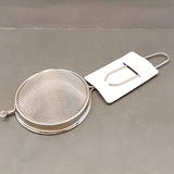 Stainless Steel Double Net Fine Mesh Large-Size Tea Strainer / Chaani