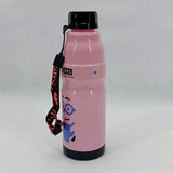 Character Printed 500ml Plastic Water Bottle ( Random Colors Will Be Sent)