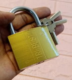 Tri-Best Metal 63mm Large-Size Lock With ( 3-Keys )