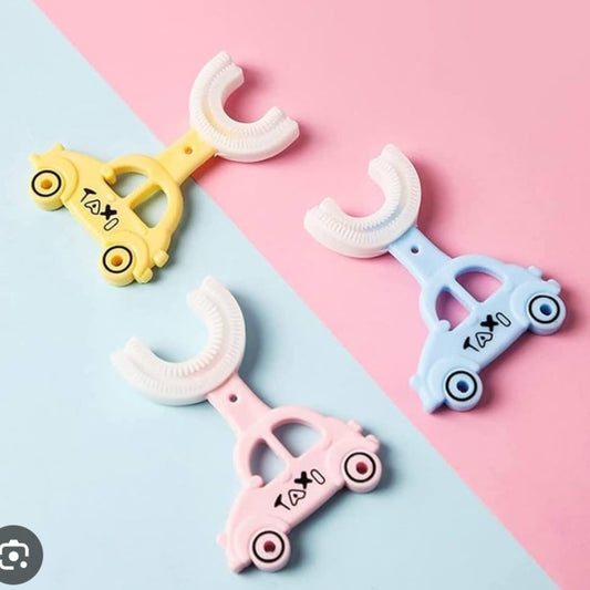 Kids Small Size Baby Flexible Tooth Brush or Teether U Shaped