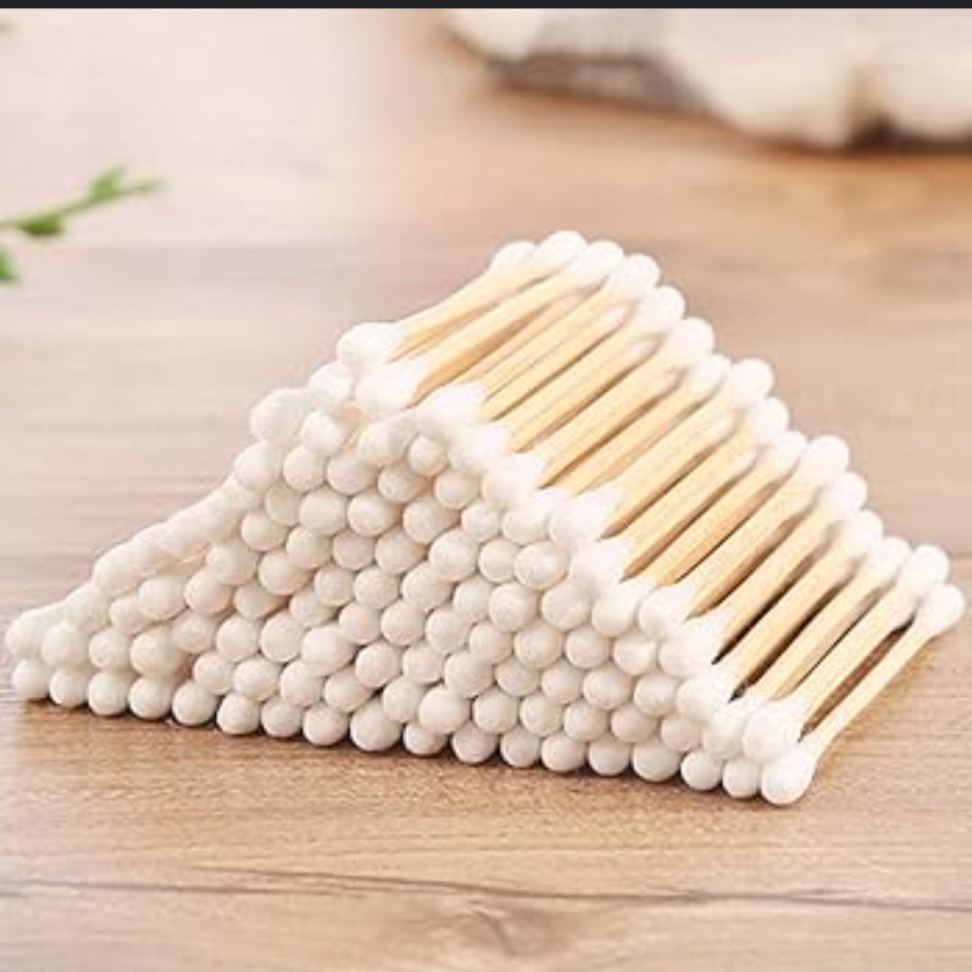 Wooden Ear Buds Pack Of 100Pcs