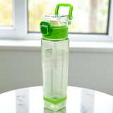 Horizon 900ml plastic Transparent Water Bottle ( Random COLORS Will Be Sent )