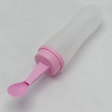 New-Born Baby Plastic Food Feeder With Spoon