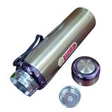 Sports Stainless Steel 1-Litre  Water Bottle Hot & Cool ( Random Colors Will Be Sent)