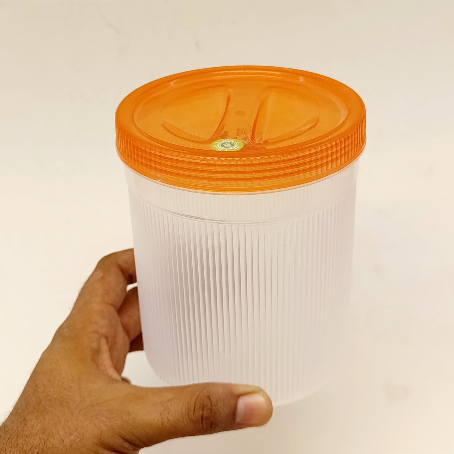 Pretty Neat 500ml plastic Multi-Purpose Storage Jar (Random Colors Will be sent)