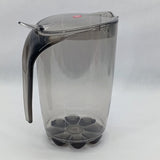 Pretty Neat 2-Litres Crystal Transparent Water Jug ( Random Colors Will Be Sent)