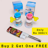 Buy 2 Get One FREE 2pcs Kitchen Water Saving Device Faucet Shower Head Extender Nozzle Anti Splash With One FREE Gas Lighter