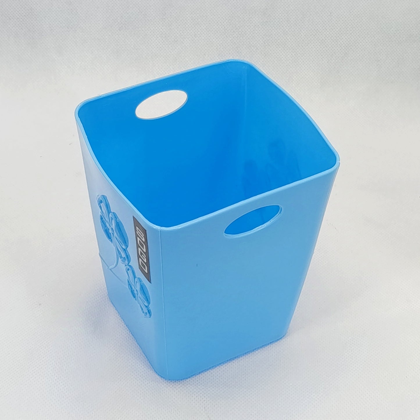 Omega Medium-Size Plastic Square Shape Storage Basket ( Random Colors Will Be Sent )