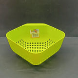 Classic Medium Size With Handle Plastic Strainer Bowl (Random Colors Will Be Sent)