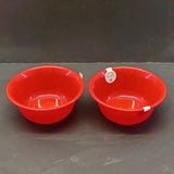 Pack Of 2pcs Appollo Premio Medium Size Plastic Piyali Bowl ( Random Colors Will Be Sent )