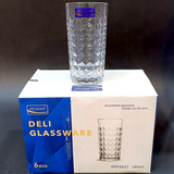 Delisoga DSY2027 Pack Of 6pcs 280ml Glass Tumbler Set