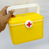 Omega Multi-Purpose Medicine Organizing Storage Box (Random Colors Will be sent)