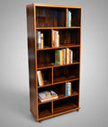 Books & Lounge Organizer Space Saving Storage Rack With Movable Wheels
