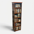 Movable Wheels Storage Cupboard Rack With Removable & Adjustable Shelves