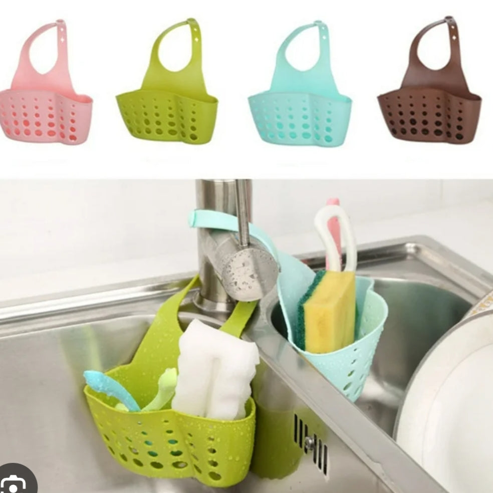 Hanging Drain Holder Sink Basket For Bathroom or Kitchen
