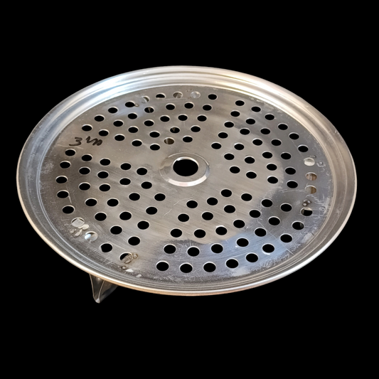 Stainless Steel 8.5 Inches Streamer Cooking Plate