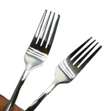 White Pearl Stainless Steel Pack Of 6Pcs Forks Set