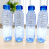 Surprise Pack Of 4pcs Plastic 1-Litre Fridge Water Bottle ( Random Colors Will Be Sent )