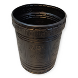 Black Coloured Large-Size Plastic Dustbin(No-5)