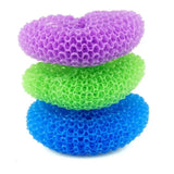 Pack Of 3pcs Multiple Colors Soft Cleaning Dish Washing or Multi-Purpose Sponge