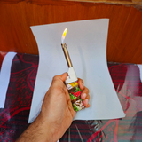 Buy One Get One FREE Flame Kitchen Gas Lighter Stove Igniter With REFILL With Small Stove Lighter ( Random Colors Will Be Sent )
