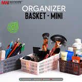 Maxware Plastic Cutlery, Cosmetics, Remote & Multi-Purpose Holder Stand Organizer ( Random Colors )