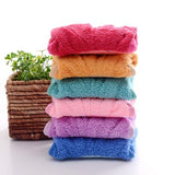 Hanging Cotton Kitchen Water Absorbing Hand Cleaning Towel ( Random Colors )