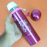 Stainless Steel 500ml Water Bottle (Random colors will be Sent)